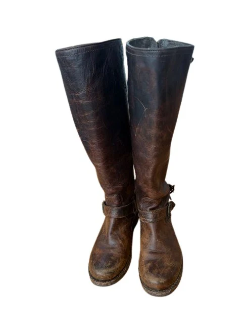 FRYE Women’s Verónica Back-Back zip Boots Size 9 - Pre-Loved