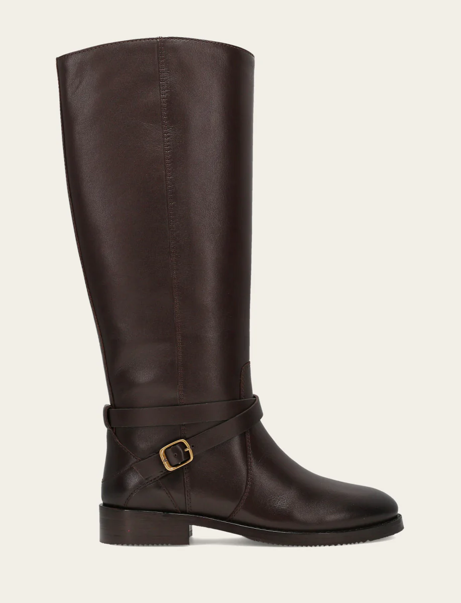 Melissa Belted Riding Wide Calf