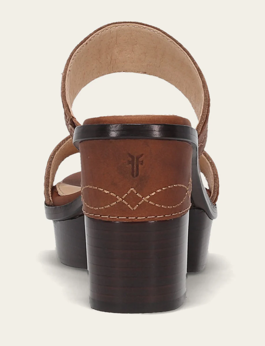 Pipa Woodstock 2 Band Platform Sandal - Frye Found - Image 6