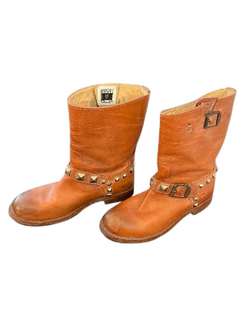 Rogan Studded Engineer Boot - Pre-Loved