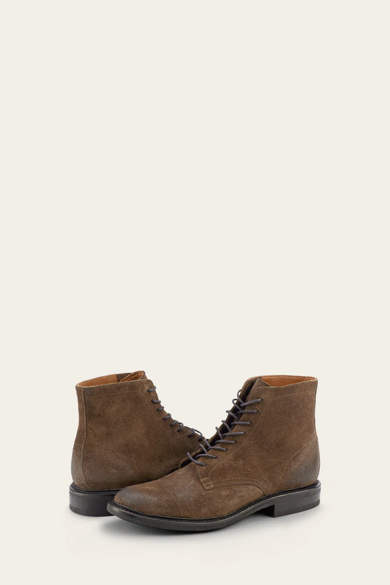 Seth Cap Toe Lace Up - Dark Brown - Pre-Loved - Image 4