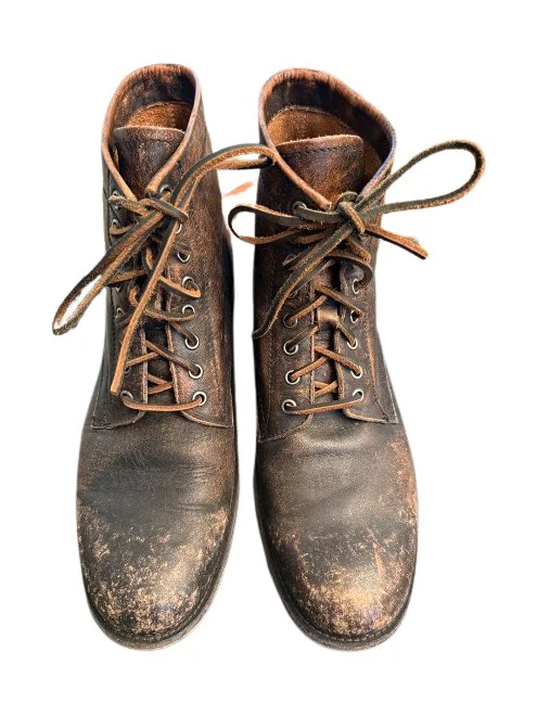 Tyler lace up antique black - Pre-Loved